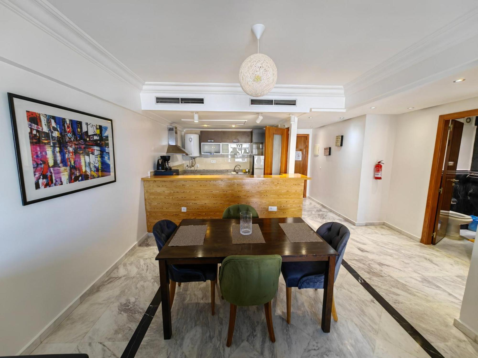 Appartement Bleu